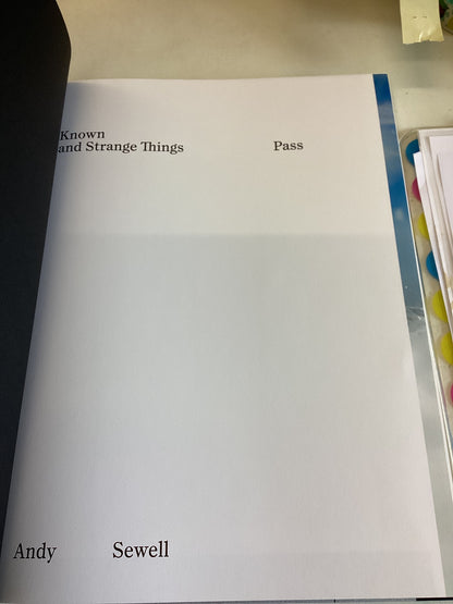 Known and Strange Things Pass Andy Sewell