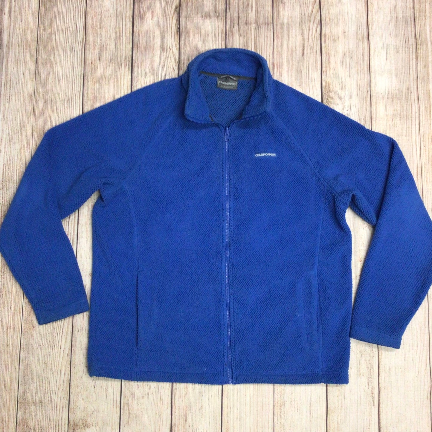 Craghoppers Blue Full Zip Fleece Size L