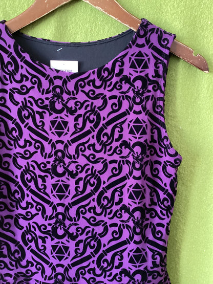 BlackMilk Purple Dungeons and Dragons Dress Size M