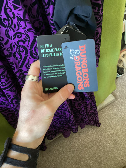 BlackMilk Purple Dungeons and Dragons Dress Size M