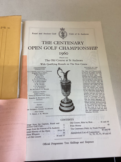 The Centenary Of The Open Championship Old Course St Andrews 1960