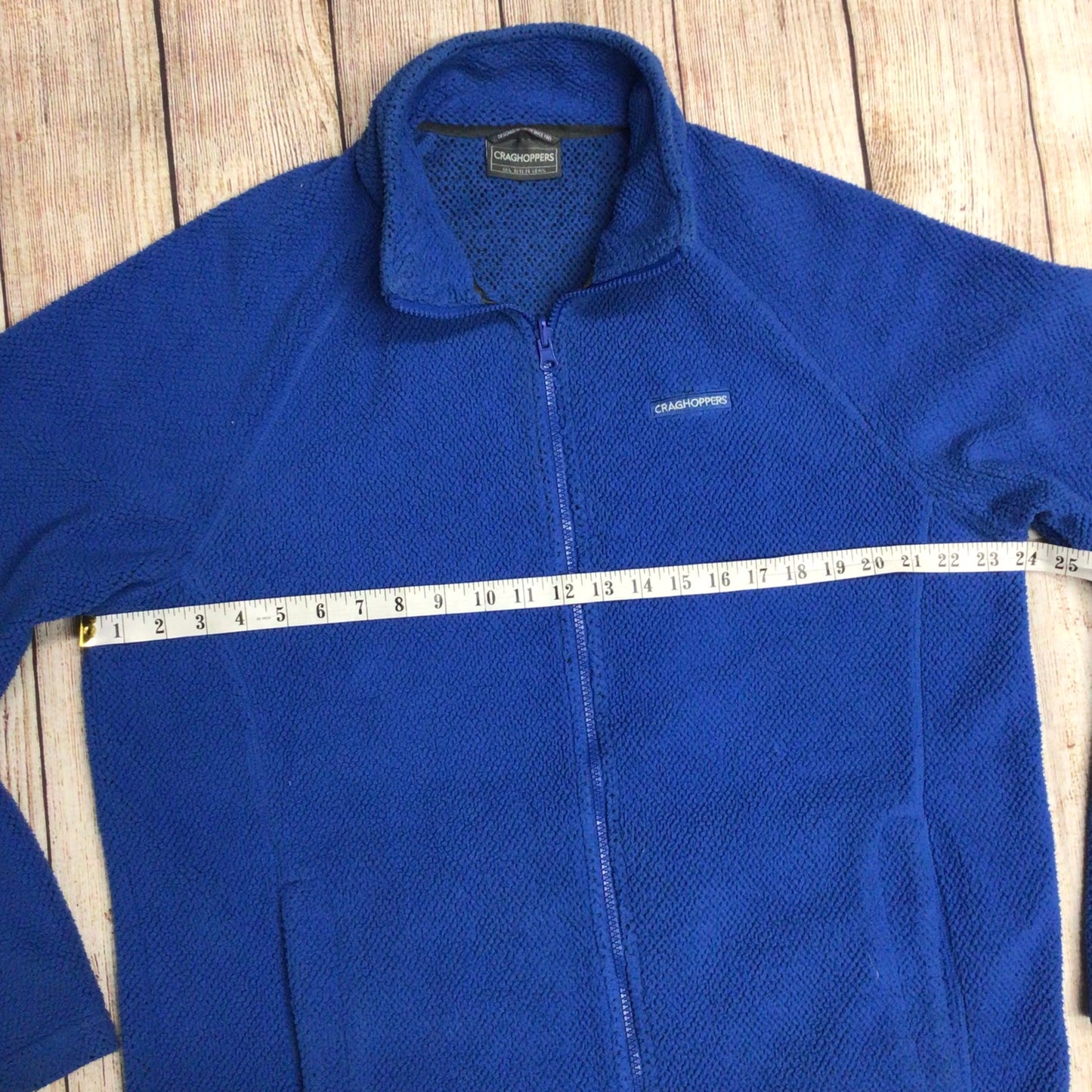 Craghoppers Blue Full Zip Fleece Size L