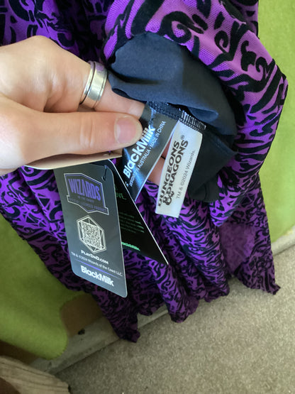 BlackMilk Purple Dungeons and Dragons Dress Size M