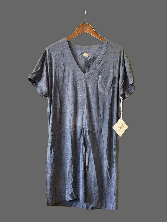 Max&Moi Blue Suede Dress Size 12
