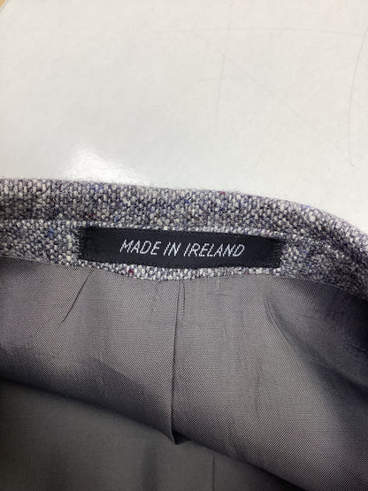 Donegal Tweed John Molloy Blue with white fleck Lightweight Jacket, 40” Chest