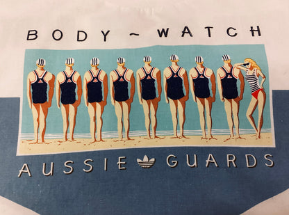 Vintage Adidas Aussie Guards Body Watch Sweatshirt size XL