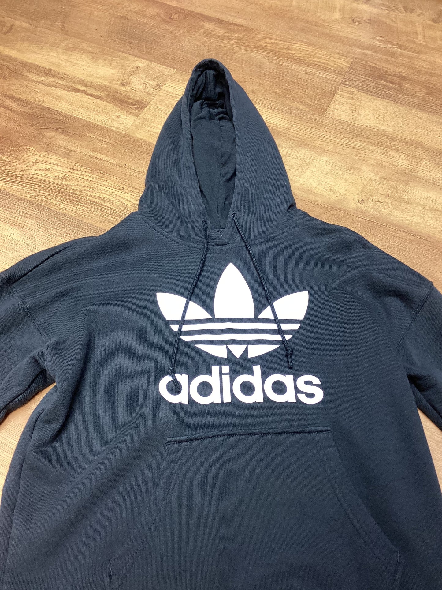 Adidas Black Hoodie Size S