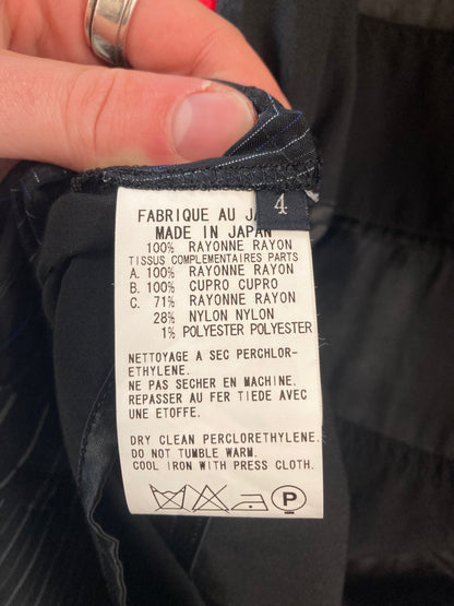 Yohji Yamamoto Black Tunic Size Large