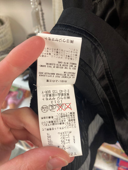 Yohji Yamamoto Black Tunic Size Large