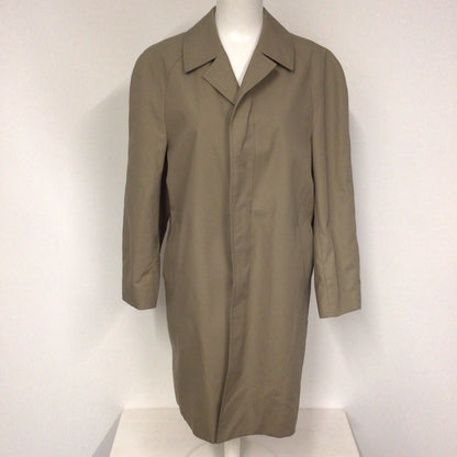 Yaffy Scotland Beige Shower Resistant Trench Coat Size Ch44" (approx.)