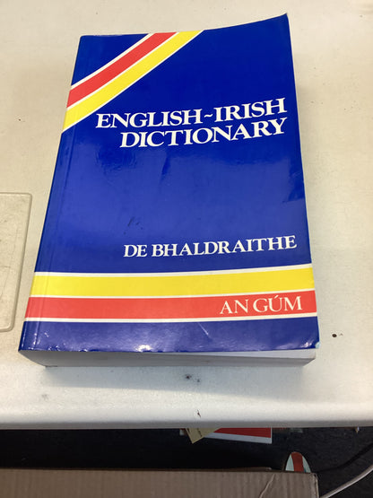 English Irish Dictionary De Bhaldraithe