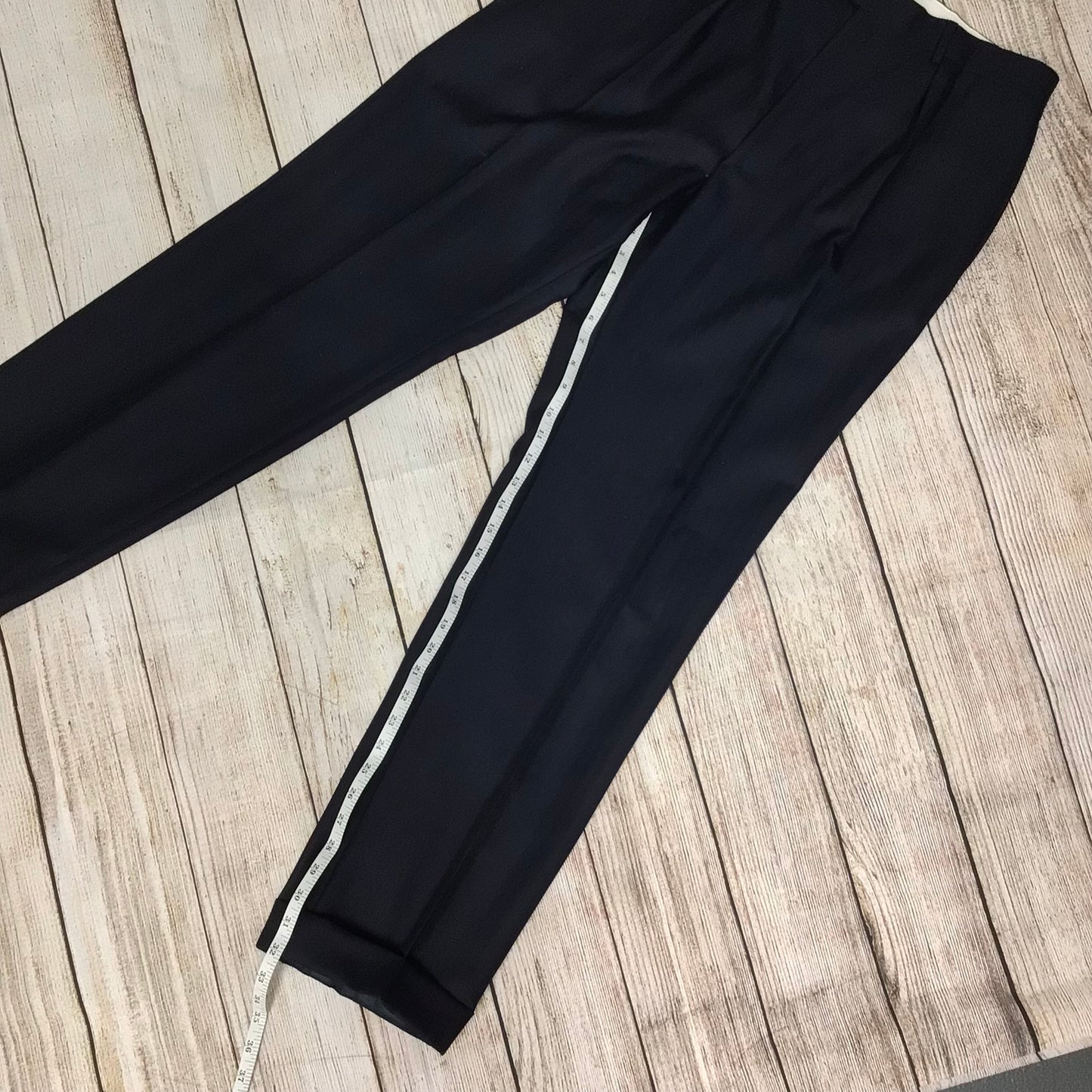 Aquascutum Black Trousers Size 34R