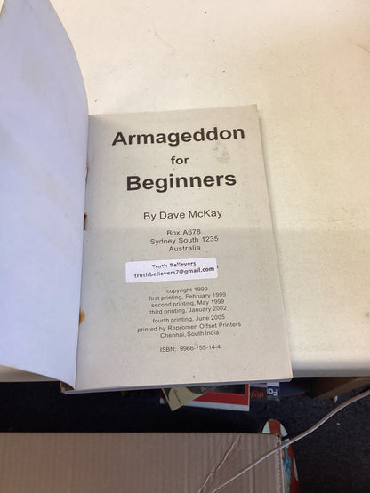 Armageddon For Beginners Dave McKay