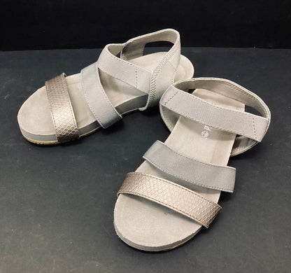 Timberland Silver Sandals size 3.5