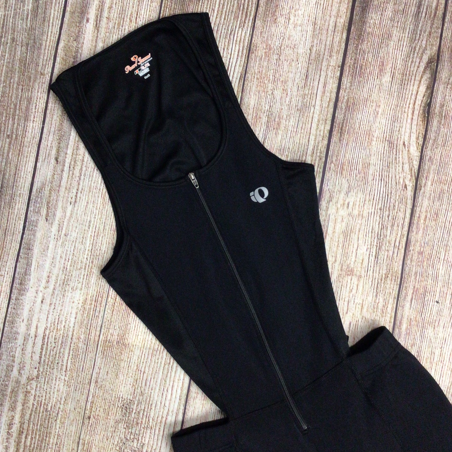 Pearl Izumi Black Cycling Elite Thermal Drop Tail Bib Tights All in One w/Padding Size S