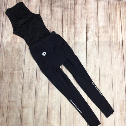 Pearl Izumi Black Cycling Elite Thermal Drop Tail Bib Tights All in One w/Padding Size S