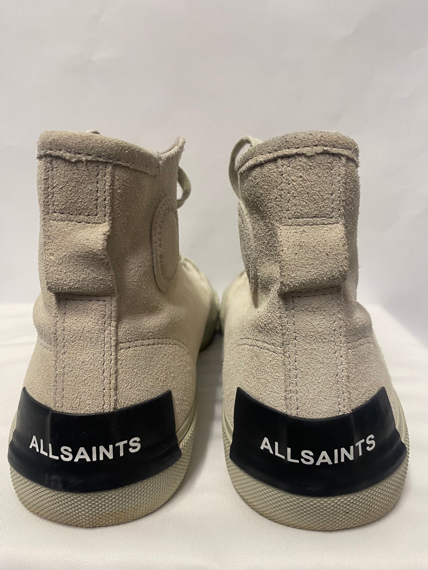 All Saints Demont Suede Hi-Top Trainers 9/43