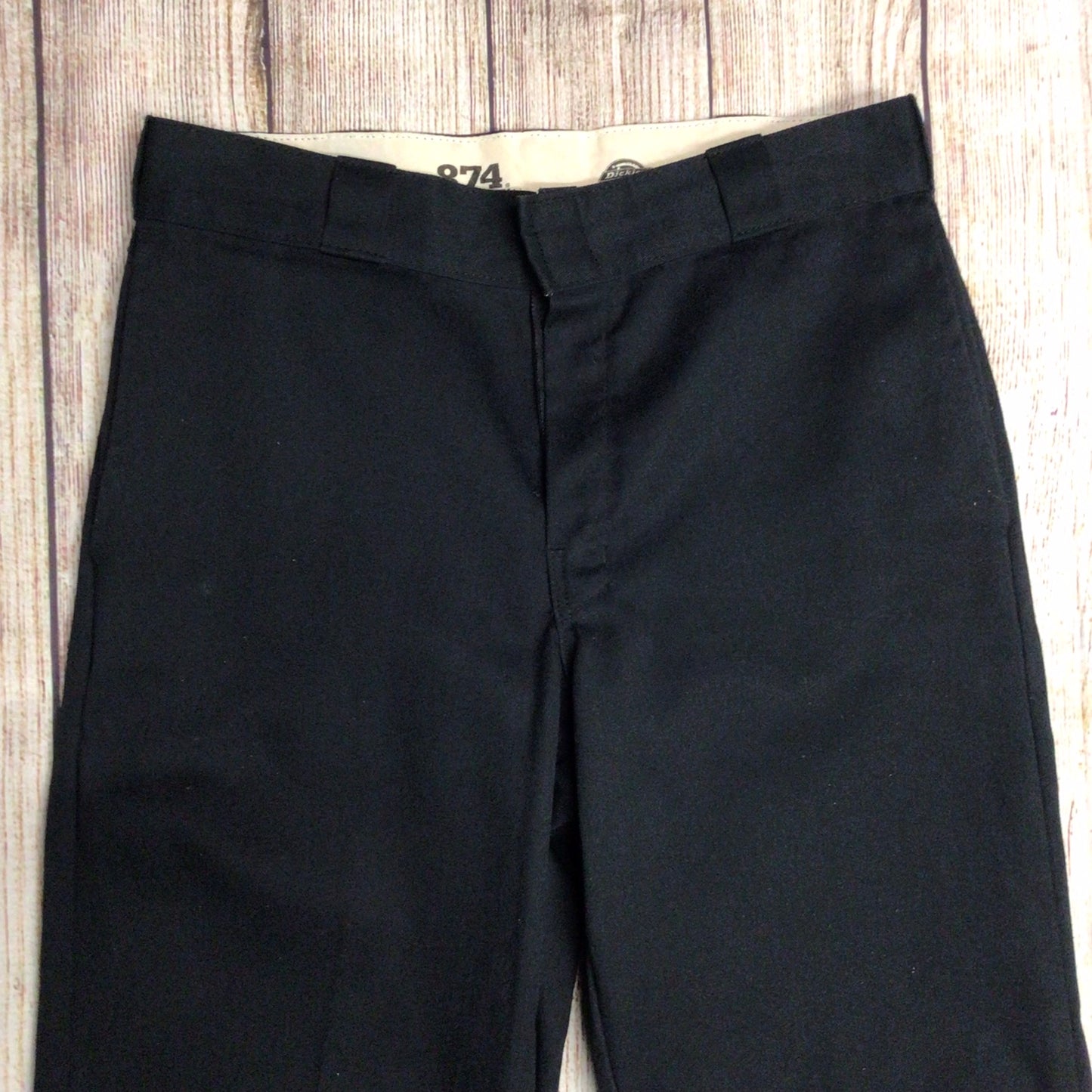 Dickies Black 874 Original Fit Trousers Size W32 (approx.)