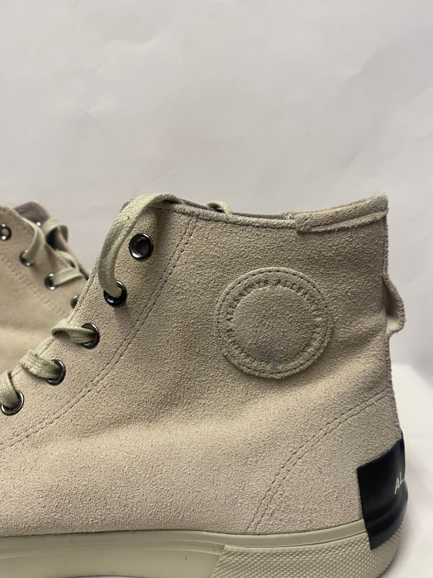 All Saints Demont Suede Hi-Top Trainers 9/43