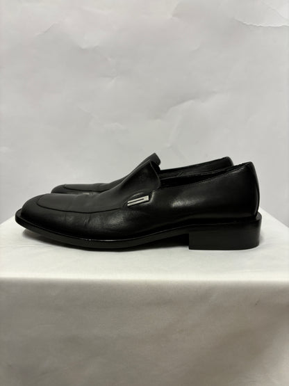 Gucci Black Leather Loafers 7 E