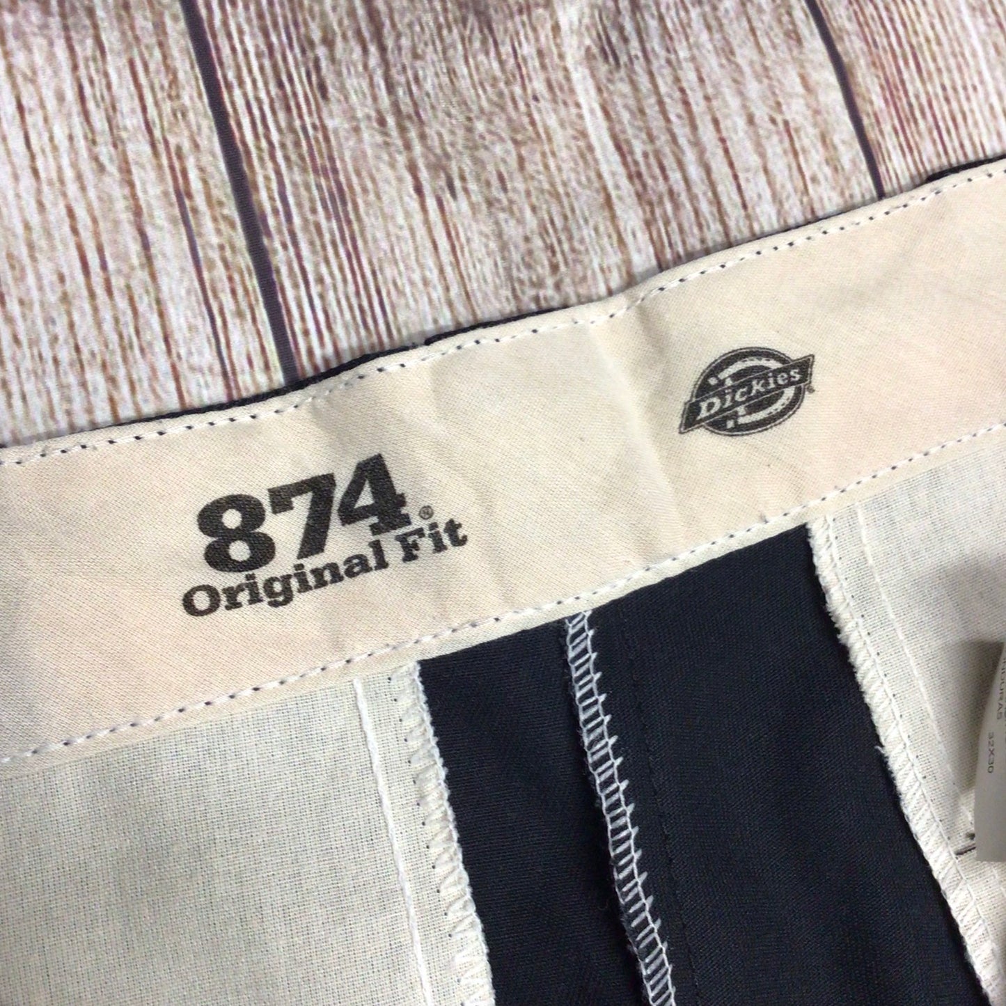 Dickies Black 874 Original Fit Trousers Size W32 (approx.)