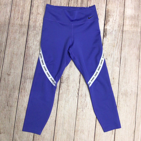 Nike Dri-Fit Purple Activewear Leggings w/2 Pockets Size S