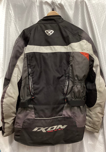 Ixon Motorbike Jacket Size 2xl Black and Grey