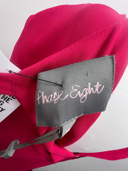 Phase Eight Pink Midi Dress Size 18 BNWT