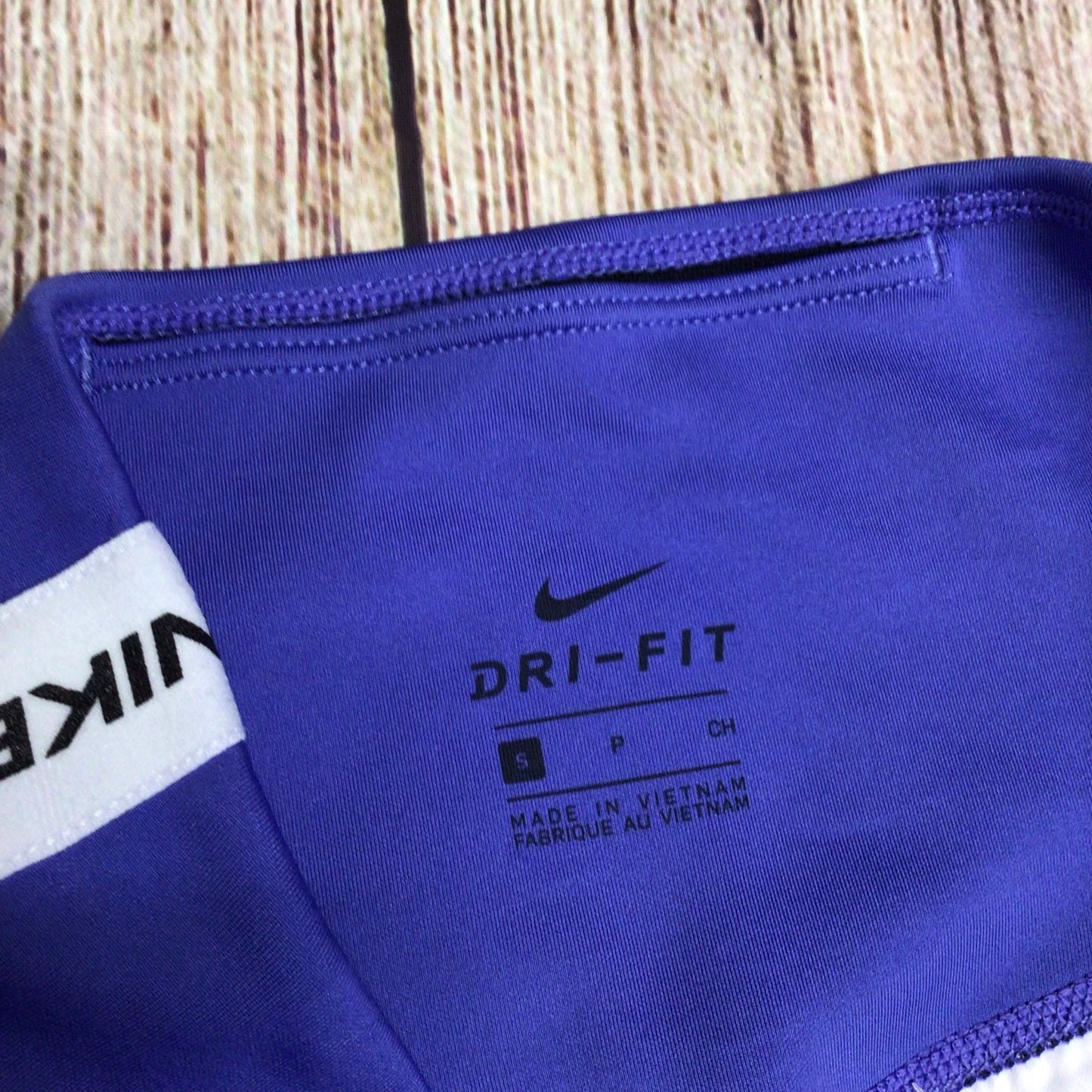 Nike Dri-Fit Purple Activewear Leggings w/2 Pockets Size S