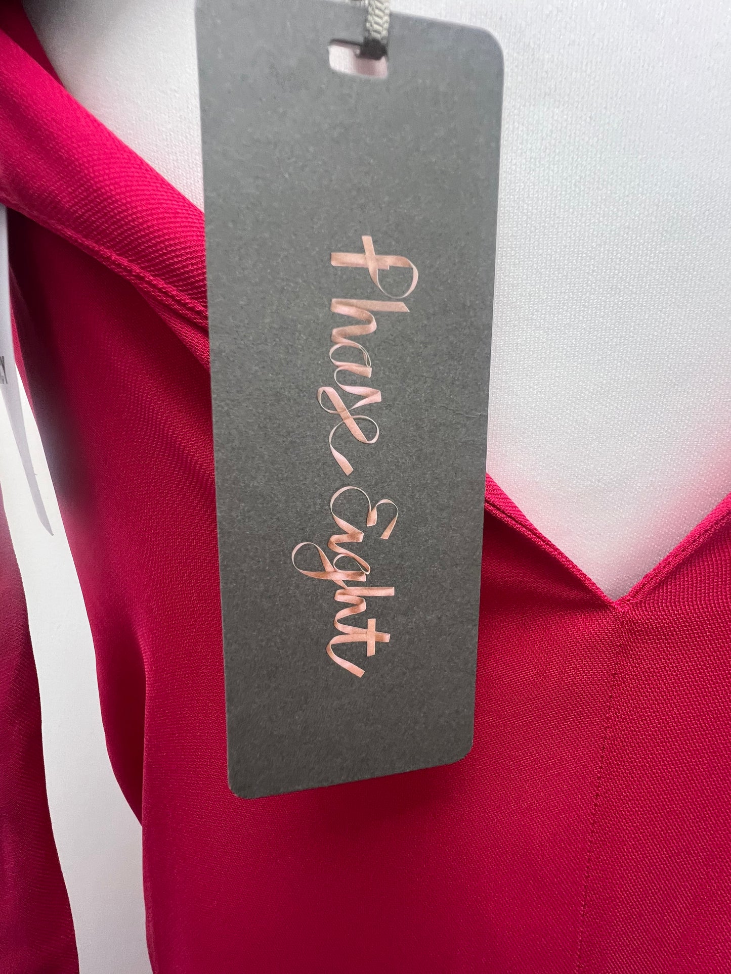 Phase Eight Pink Midi Dress Size 18 BNWT