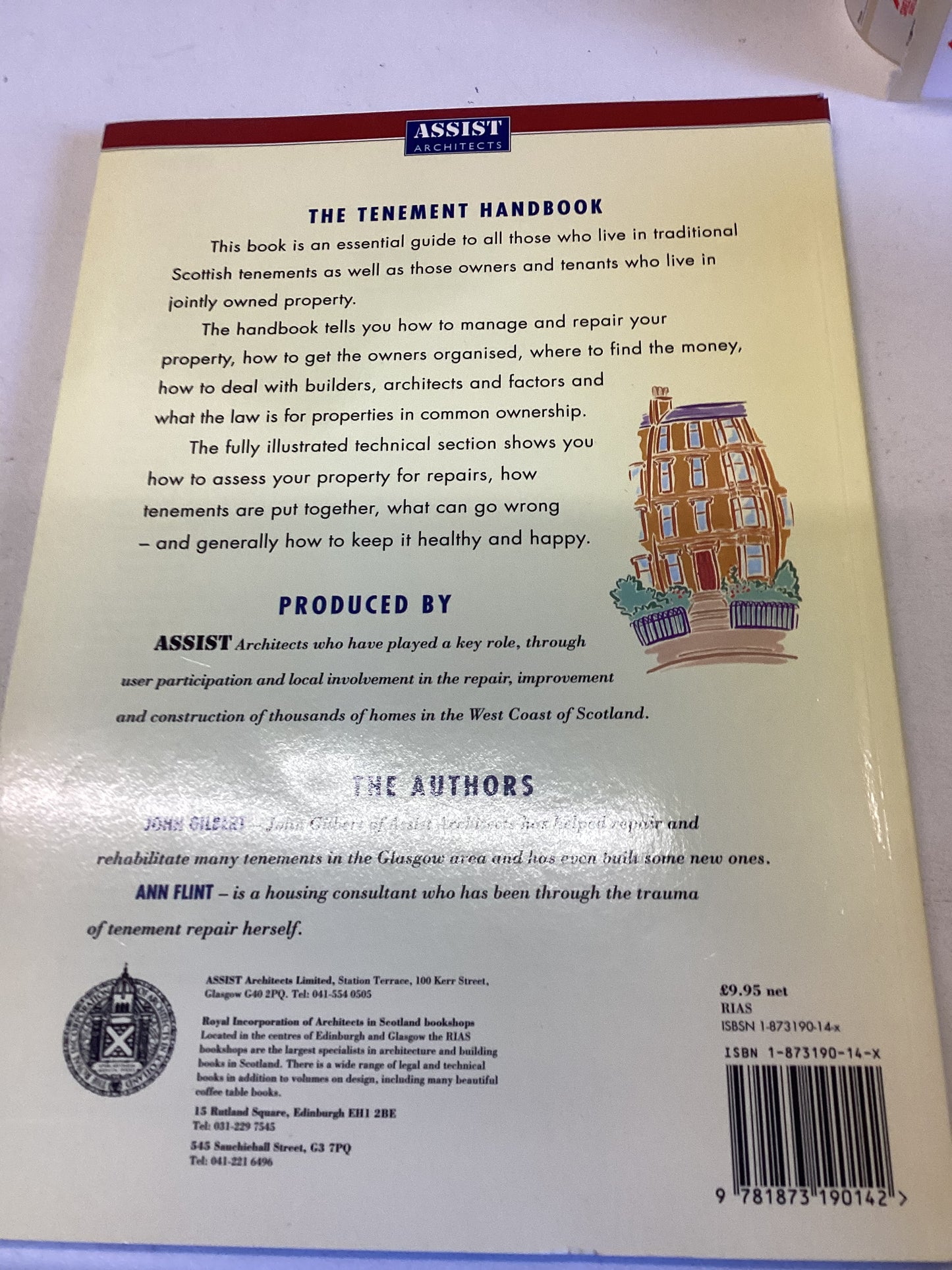 The Tenement Handbook A Practical Guide To Living In A Tenement John Gilbert and Ann Flint