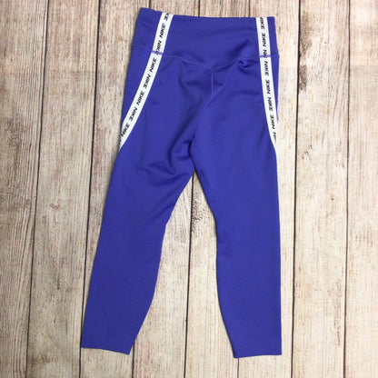 Nike Dri-Fit Purple Activewear Leggings w/2 Pockets Size S