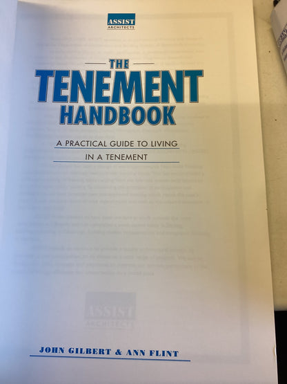 The Tenement Handbook A Practical Guide To Living In A Tenement John Gilbert and Ann Flint