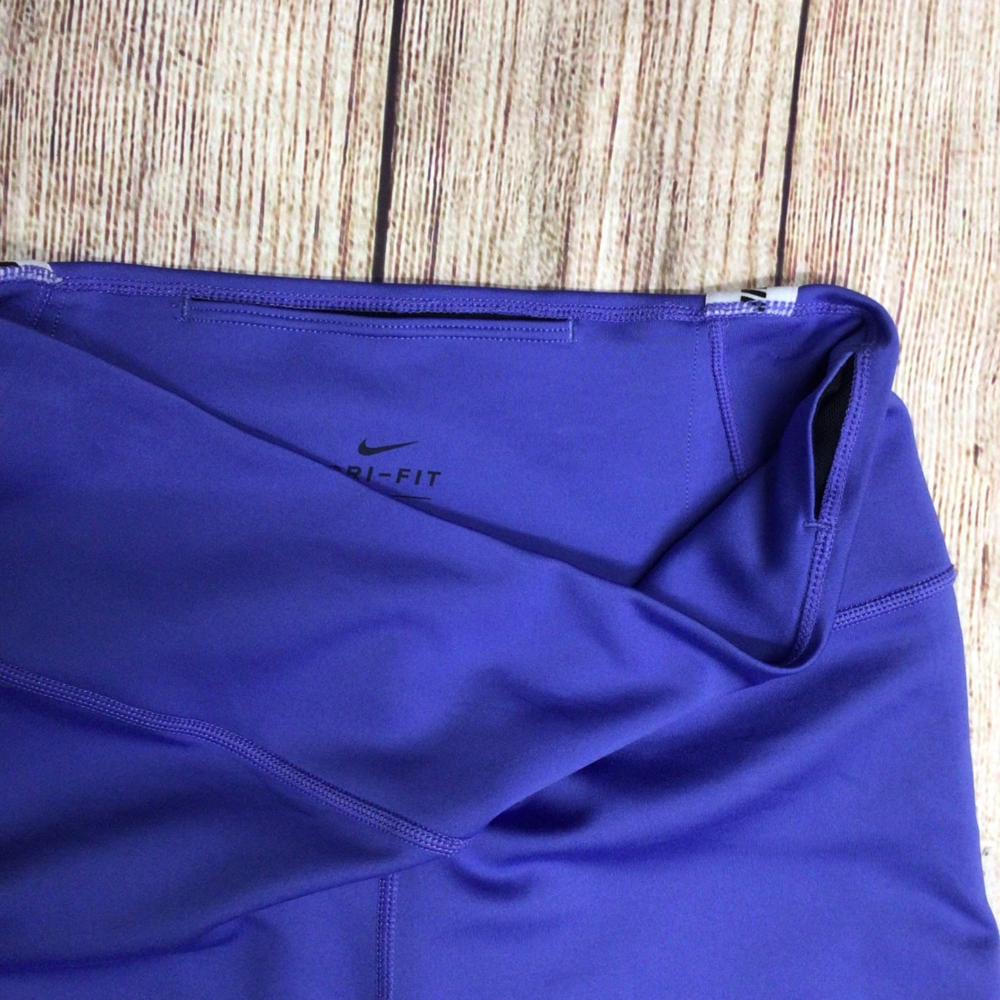 Nike Dri-Fit Purple Activewear Leggings w/2 Pockets Size S