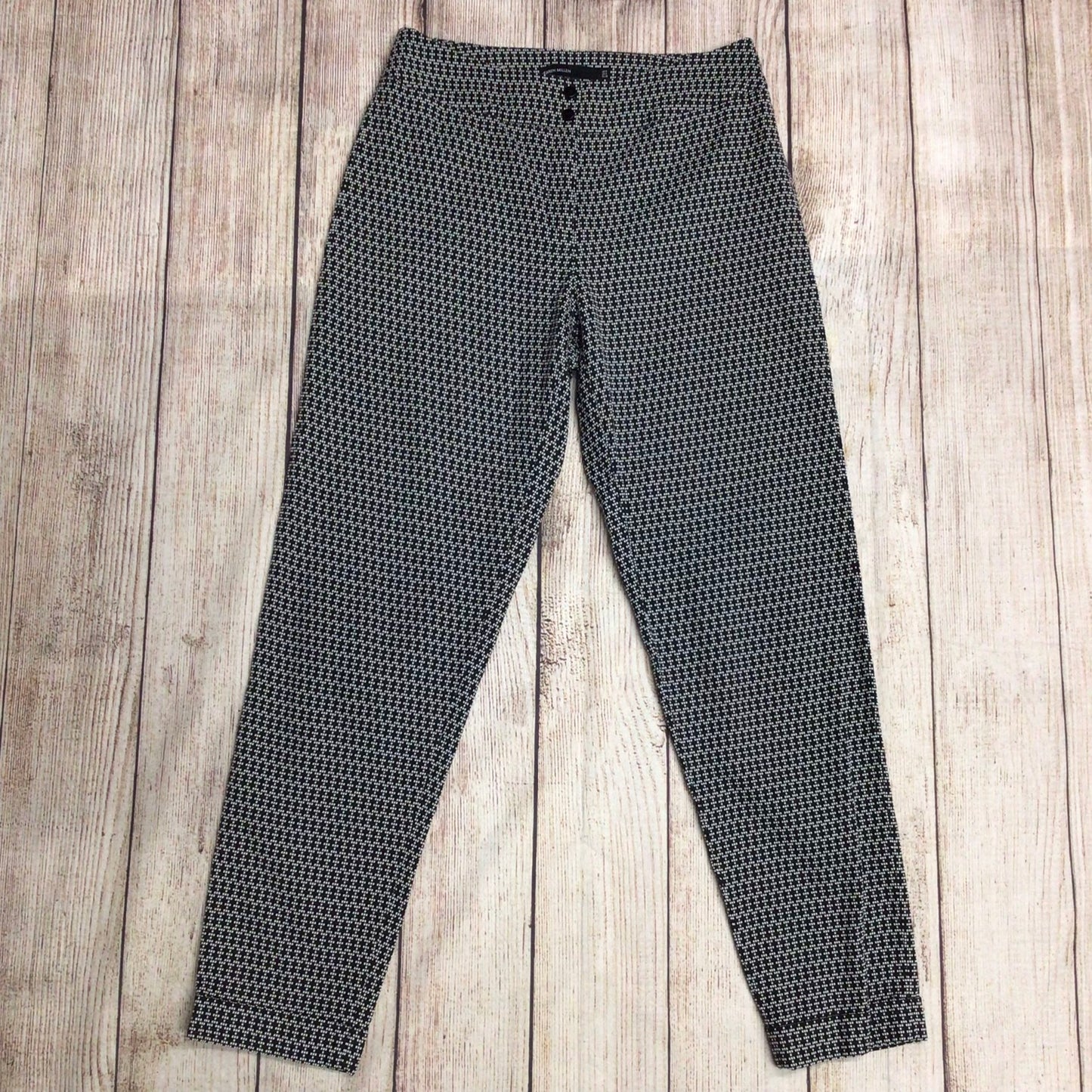 Karen Millen Black & White Trousers Size 8