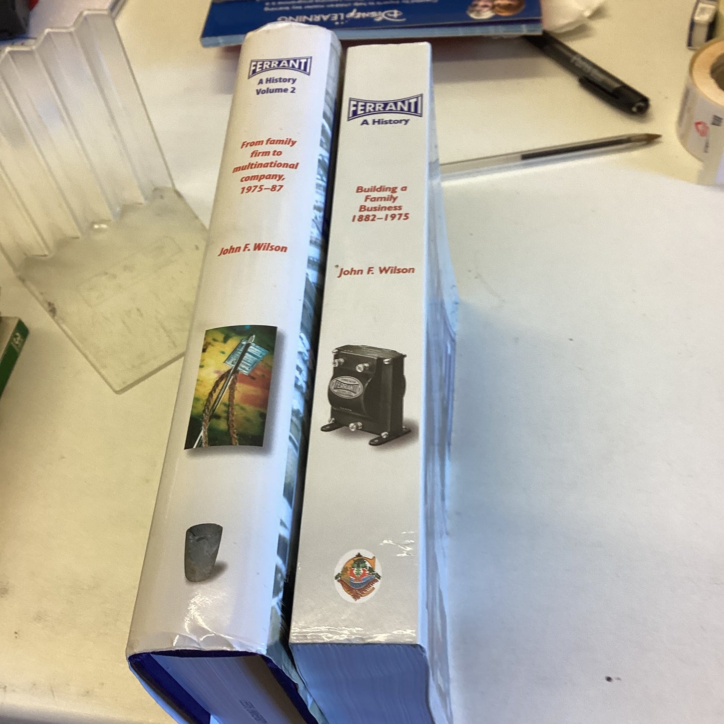 Ferranti a History Volume 1 1882-1975  and 2 1975 - 1987 John F Wilson