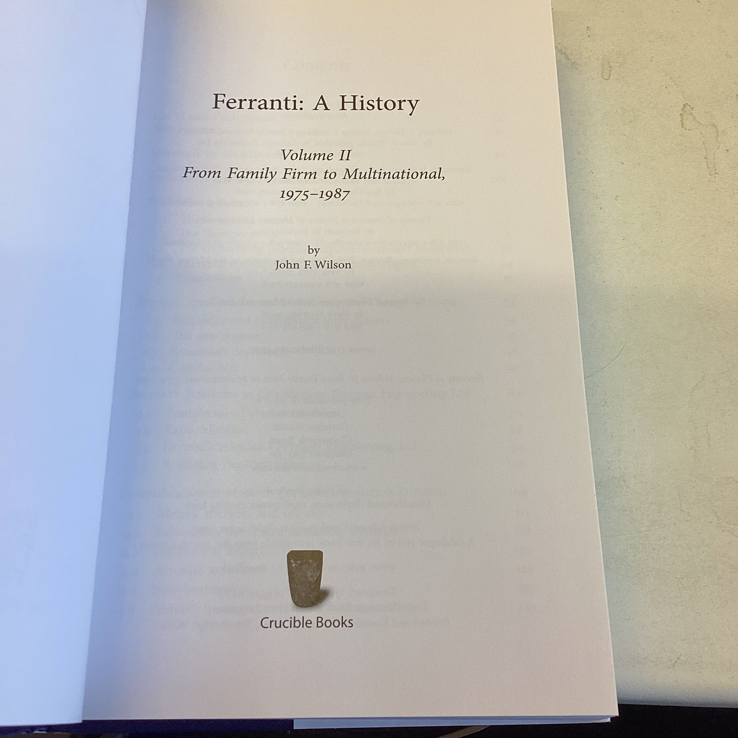 Ferranti a History Volume 1 1882-1975  and 2 1975 - 1987 John F Wilson