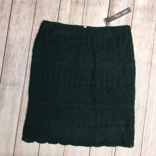 BNWT Phase Eight Forest Green Tallulah Lace Skirt Size 12