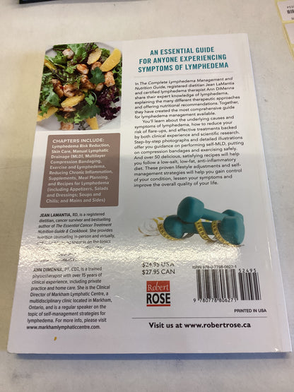The Complete Lymphedema Management and Nutrition Guide Jean Lamantia and Ann Dimenna