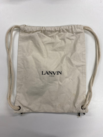 Lanvin x Winsor McCay Cream Cotton Recycled Drawstring Gym Bag