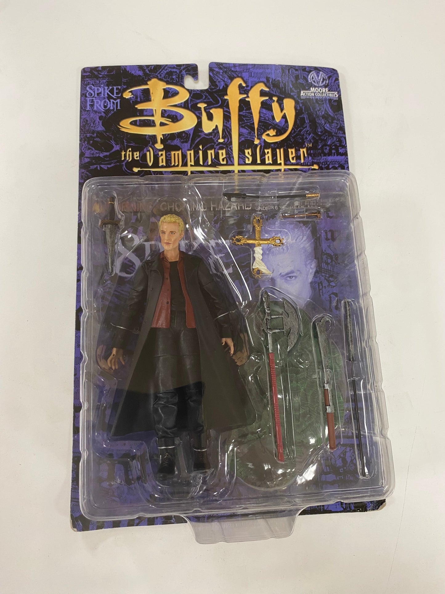 Spike Buffy The Vampire Slayer Action Figure New in Box Signed James Marsters