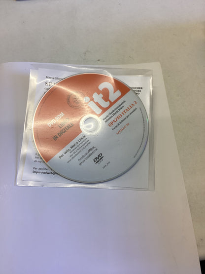 Spazio Italia 2 Manuale Eserciziaro DVD