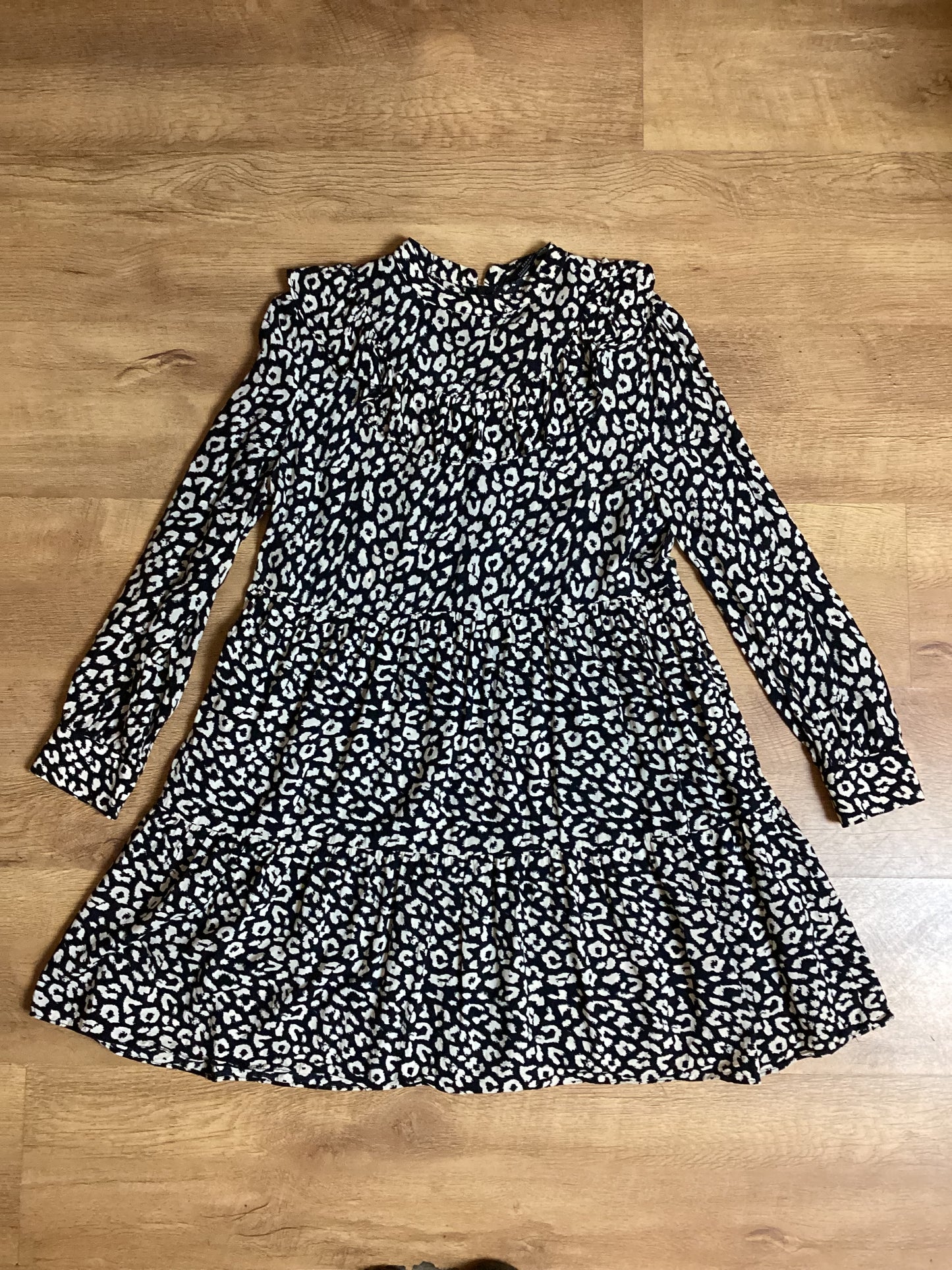 Zara Woman Leopard Print Dress Size S