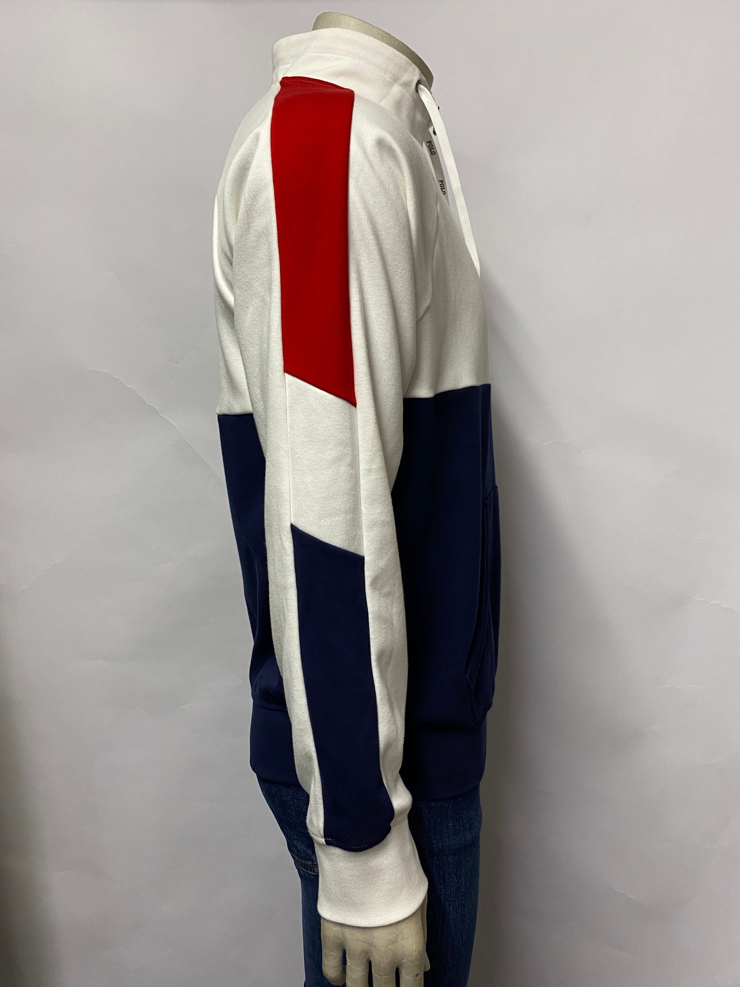 Ralph Lauren Red White & Blue Cotton Sweater Medium