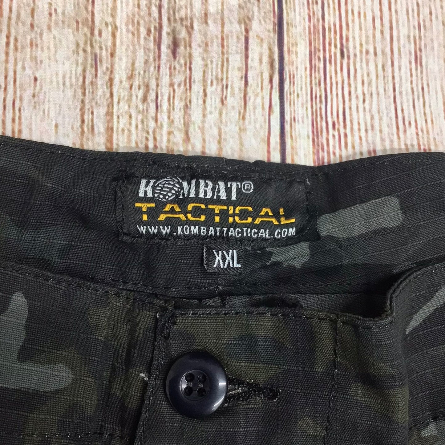 BNWT Kombat Tactical ACU Black Camo Shorts Size XXL