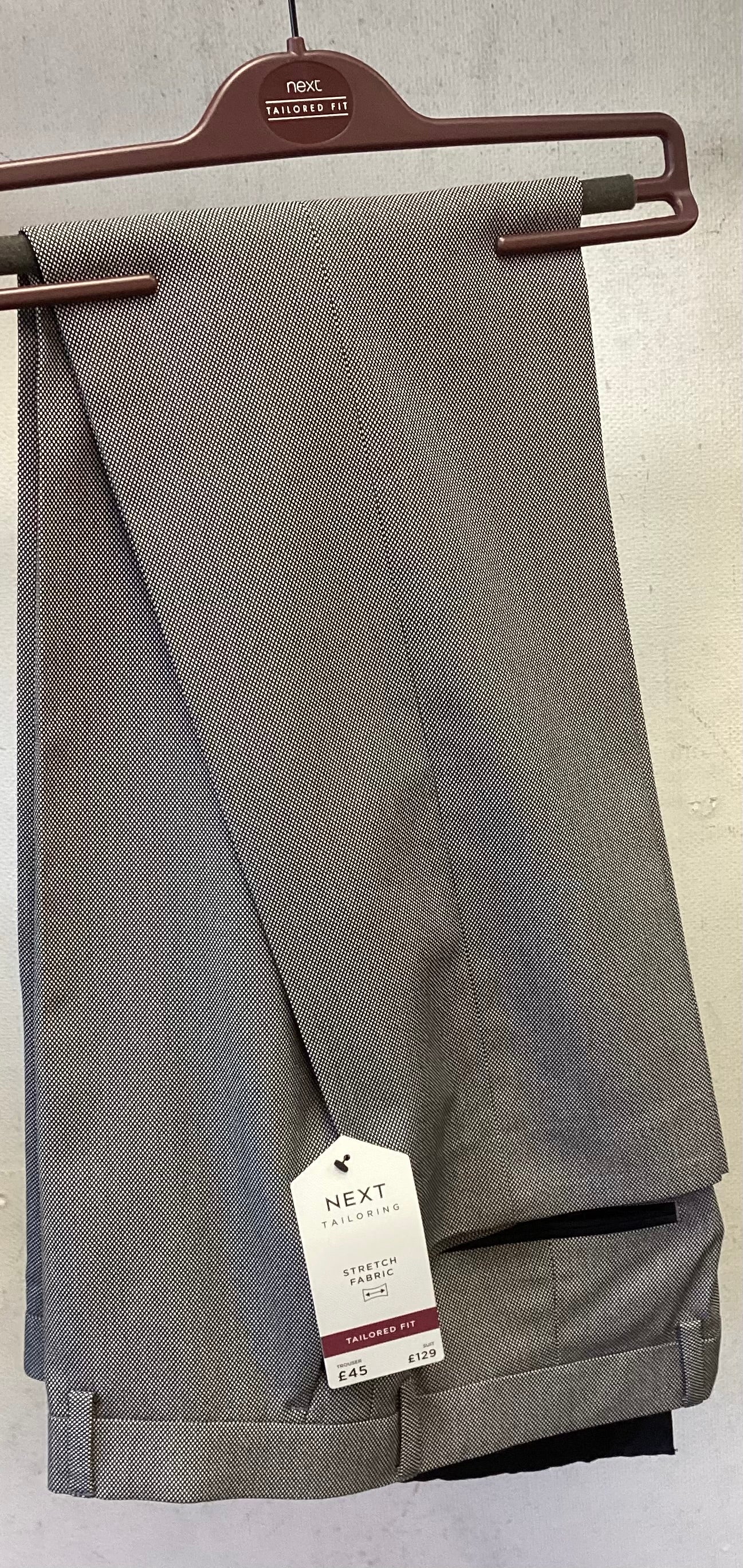 Next mens grey suit BNWT.