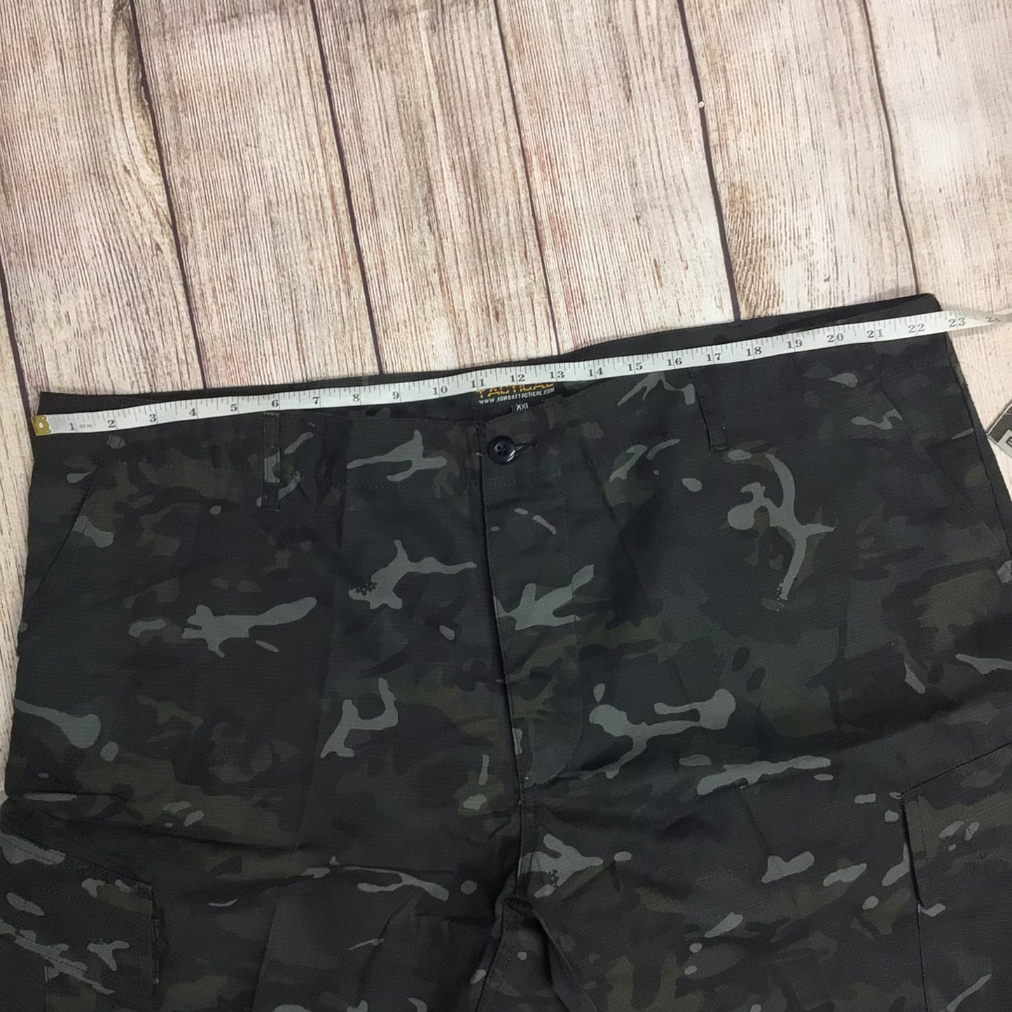 BNWT Kombat Tactical ACU Black Camo Shorts Size XXL