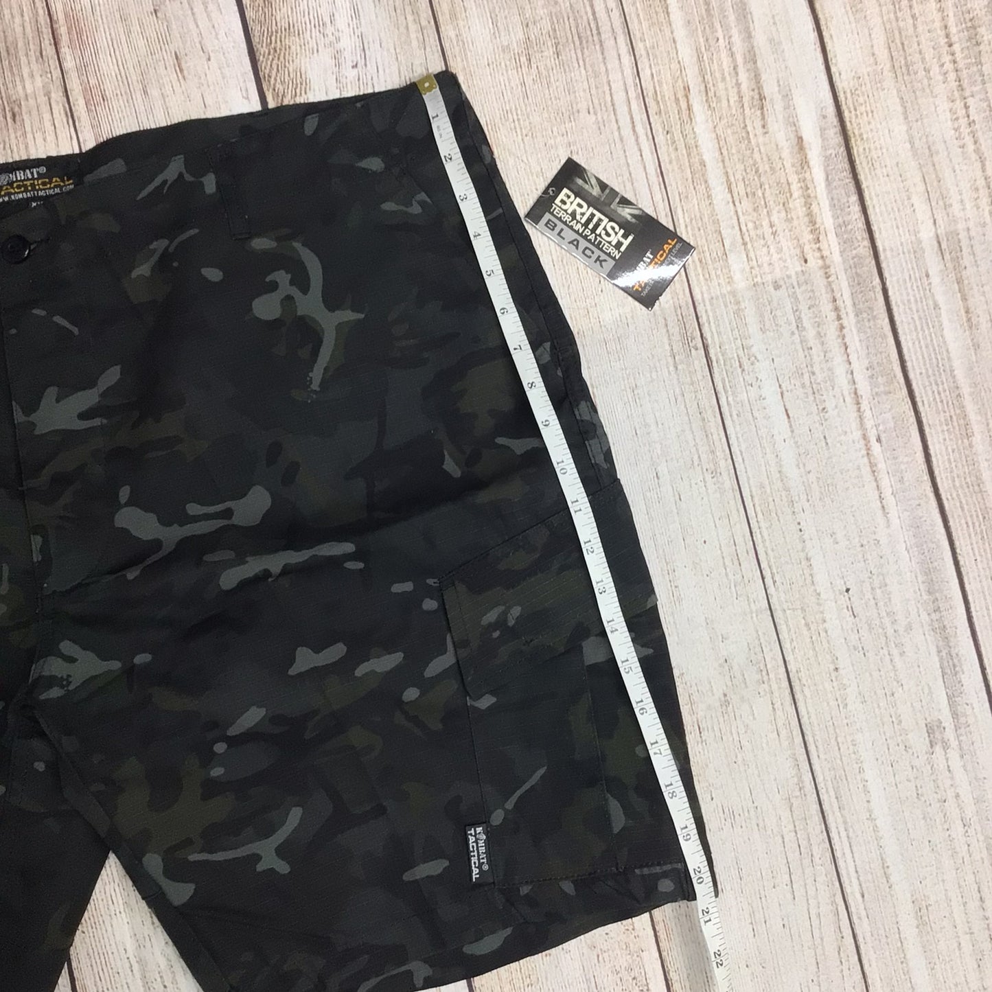 BNWT Kombat Tactical ACU Black Camo Shorts Size XXL