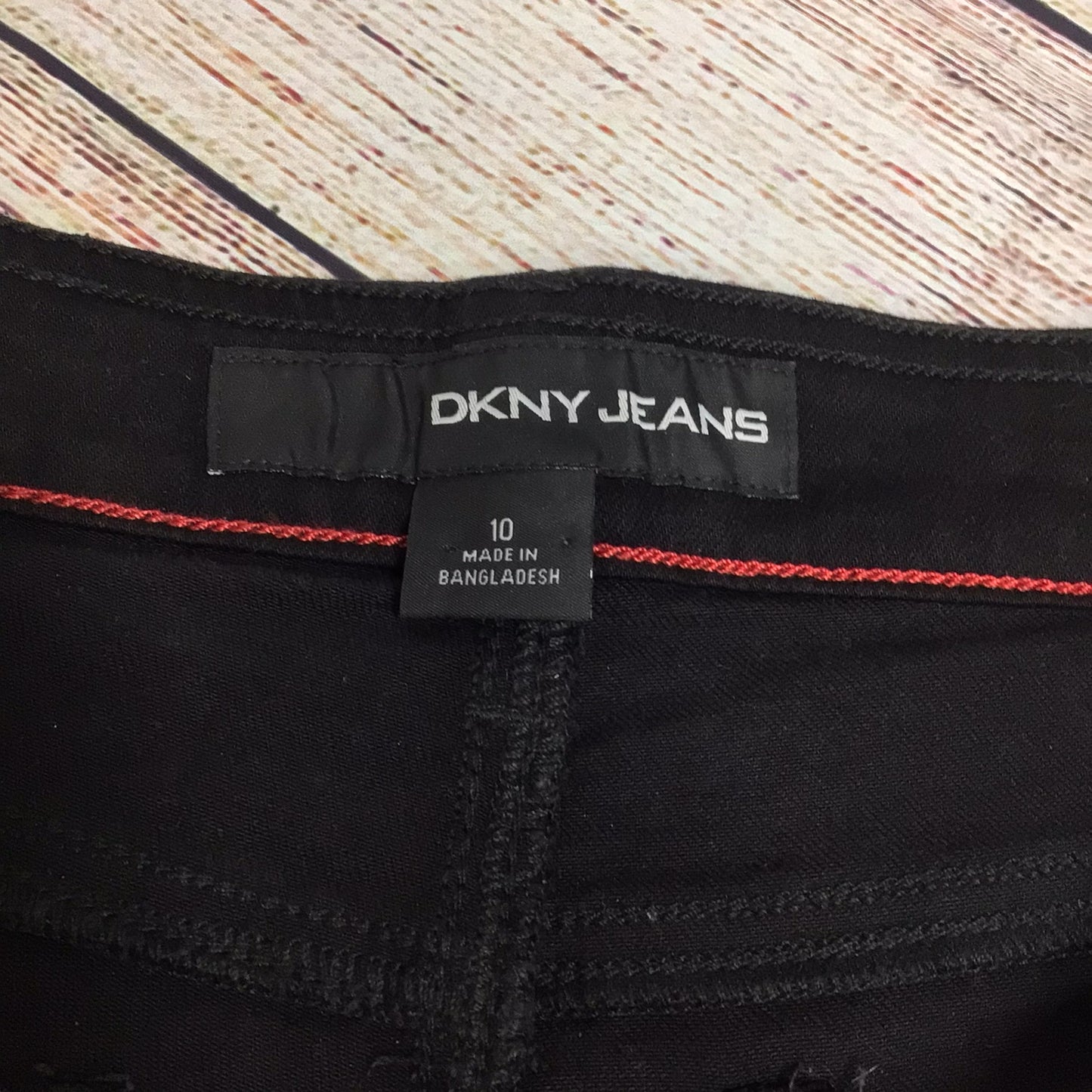 DKNY Jeans Black Jean Shorts Size 10