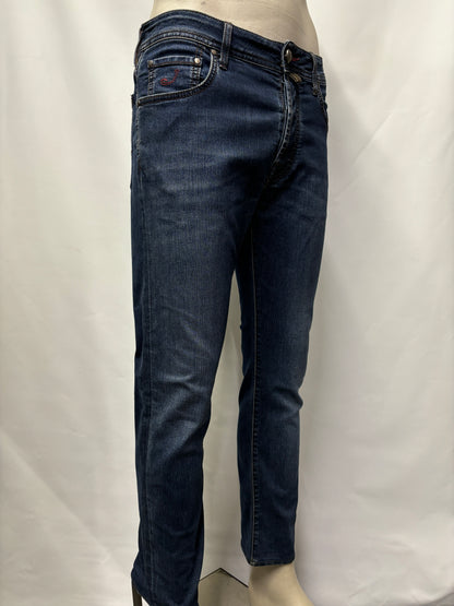 Jacob Cohen Dark Blue Tailored Jean Medium